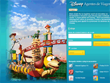 Tablet Screenshot of disneyagentesdeviagens.com.br